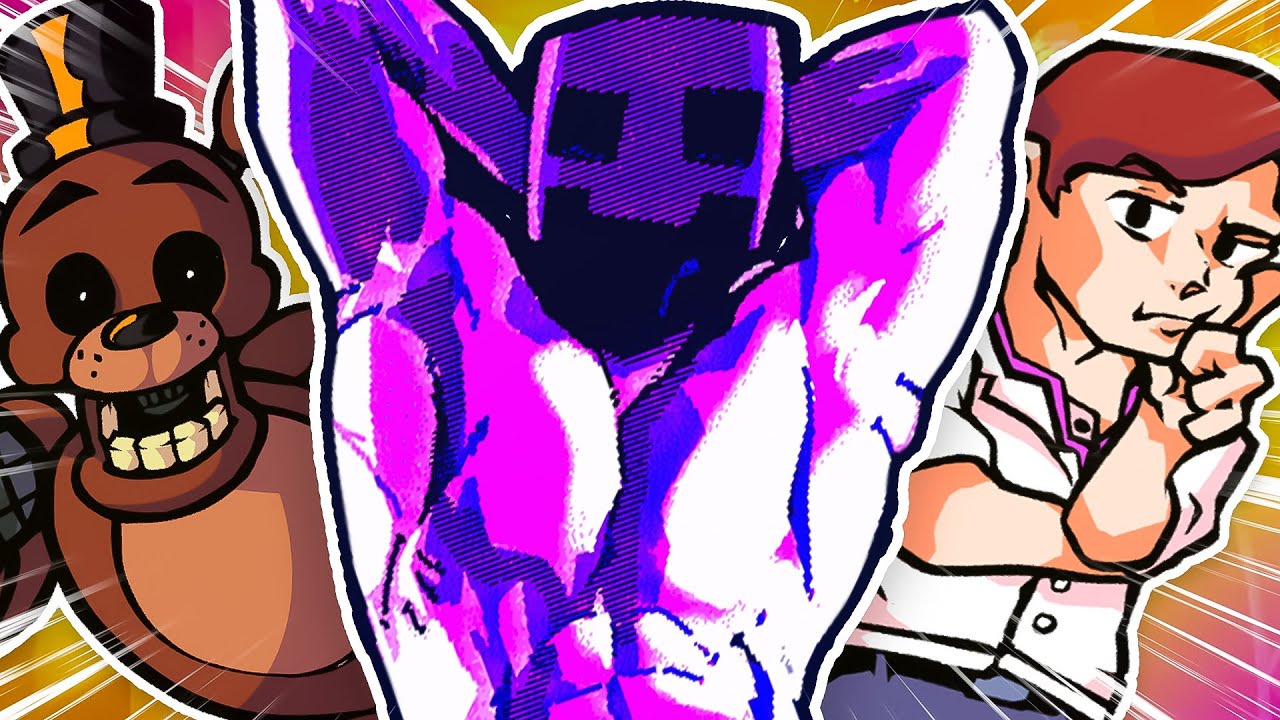 The BEST Five Nights at Freddy's FNF Mod is BACK! - Ourple Guy V3