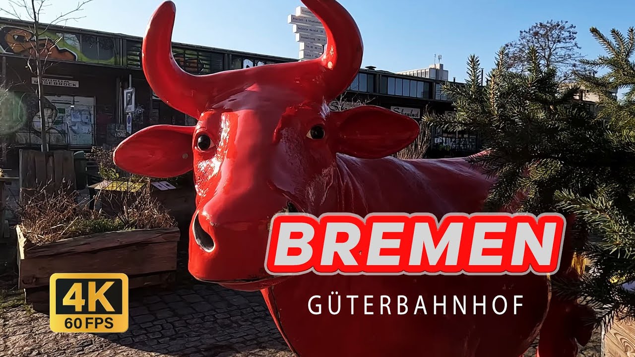 BREMEN CITY WALK | 4K | GÜTERBAHNHOF | JAN 2025 | #02