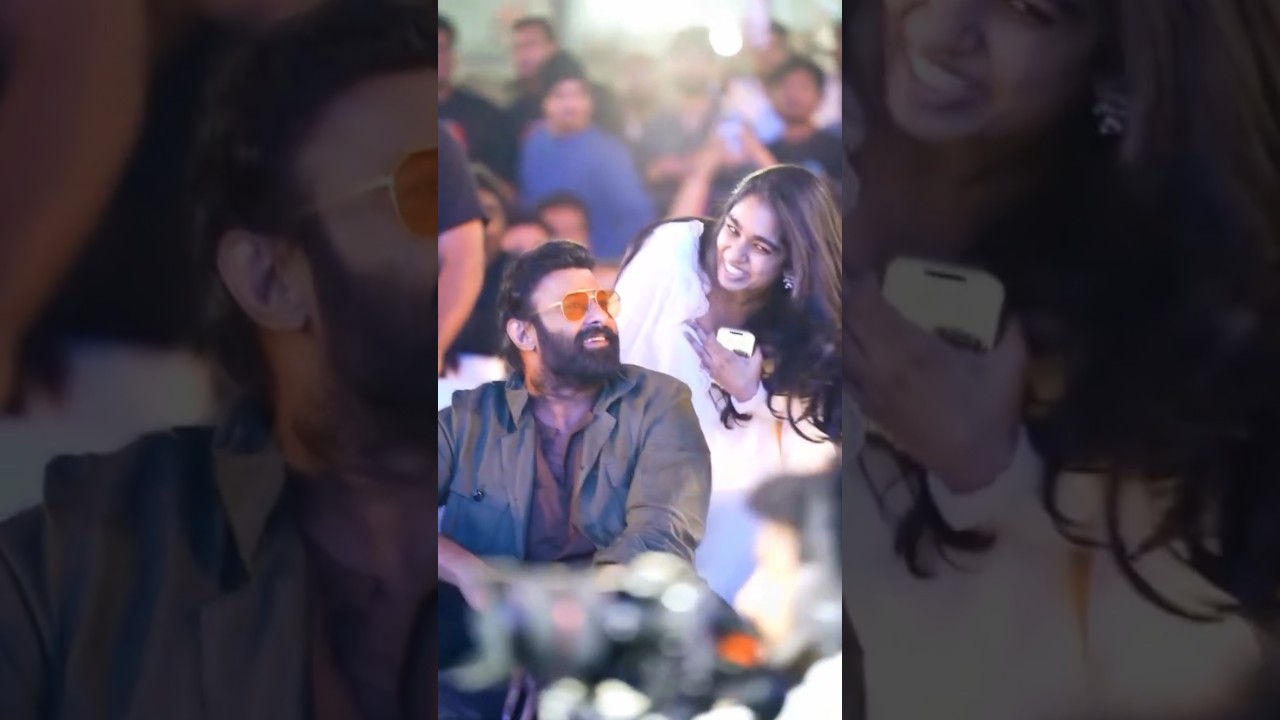 మారుతి కూతురు తో డార్లింగ్ ప్రభాస్❤️: Director Maruthi Daughter Hiya Dasari Cute moment With prabhas