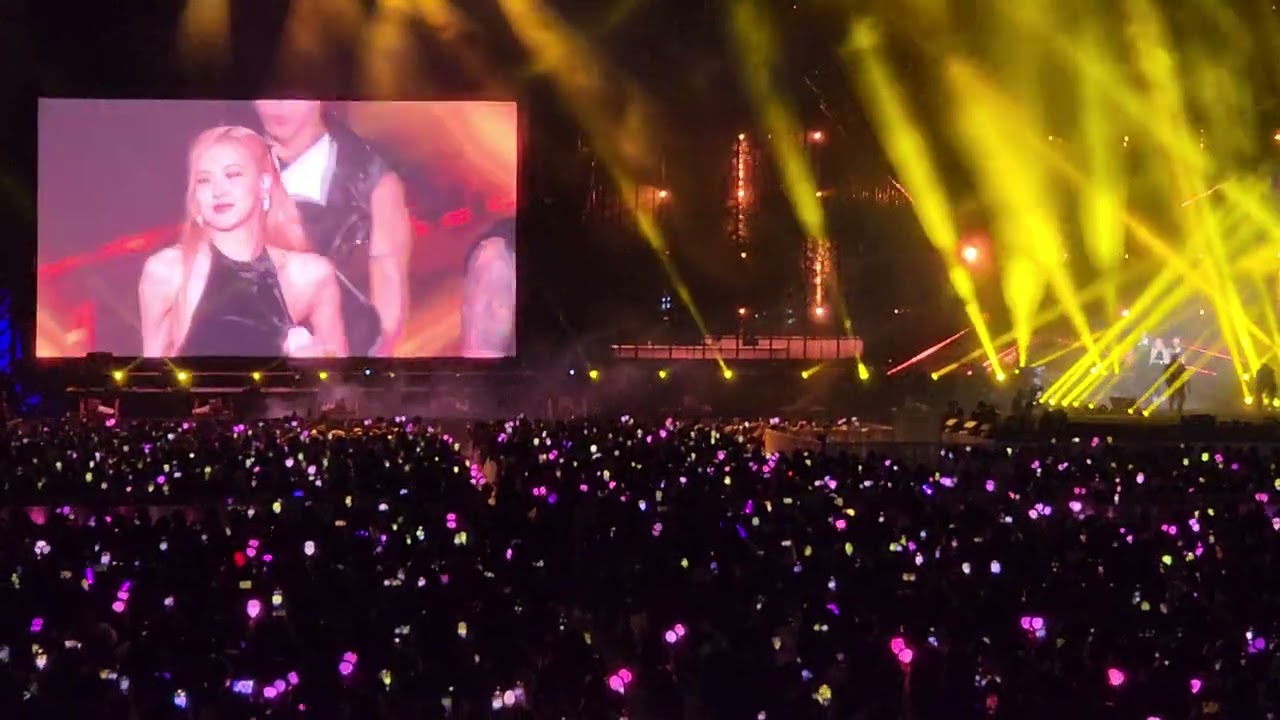 Blackpink Born Pink World Tour Live in Jakarta Day 1 - Rose Solo Hard to Love