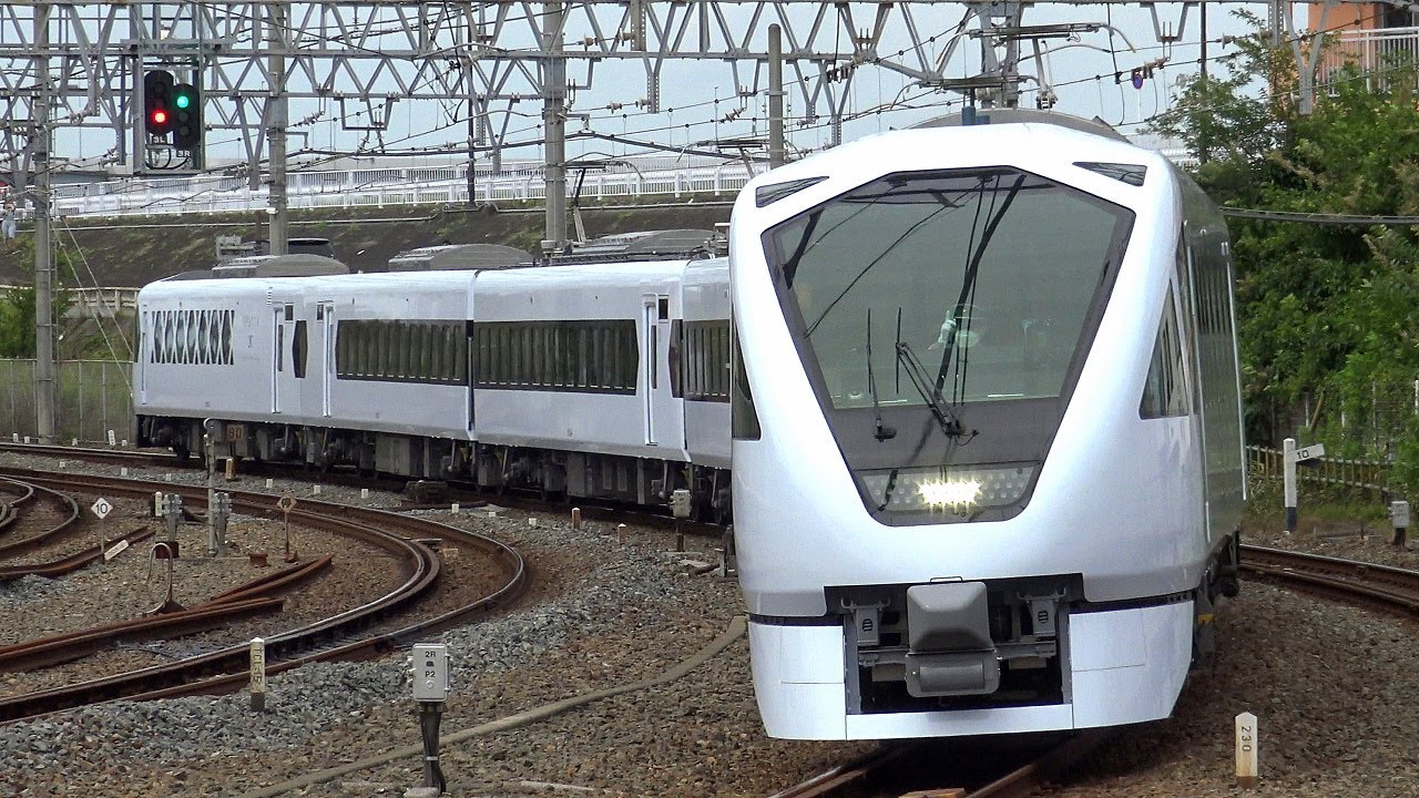 【4K】【新型】東武N100系電車「特急スペーシアX」(日立ハイブリッドSiC適用-VVVF)到着・発車・走行シーン集+乗車動画(走行音) 2023.7