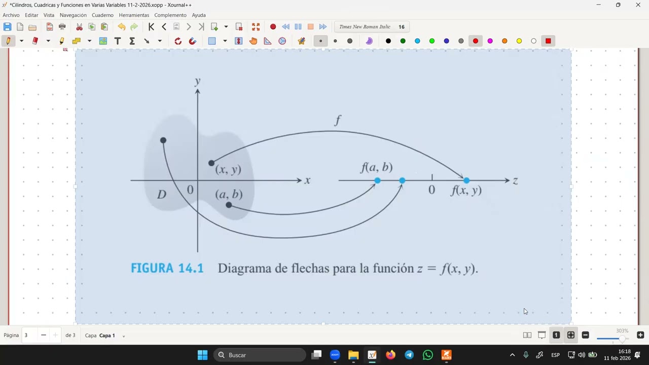 Funciones en Varias Variables 11 2 2026