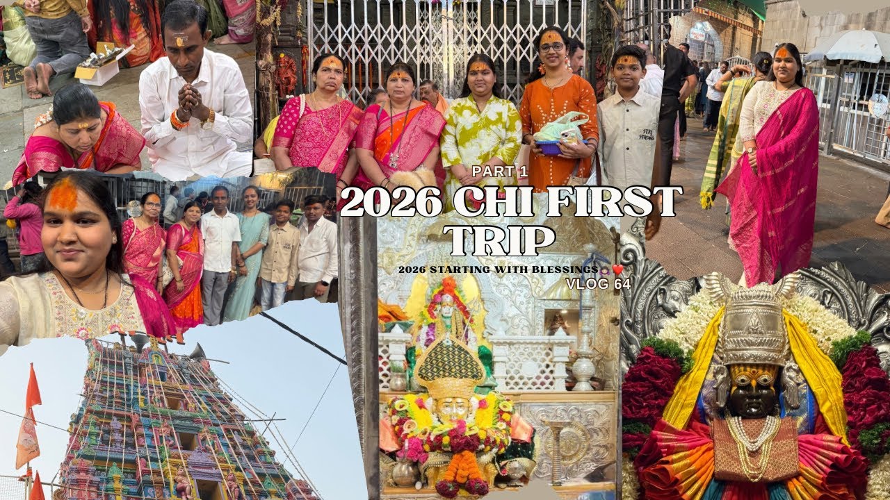 VLOG 64- 2026 Chi First Trip Gangapur La | Part 1 | Harshika Patil