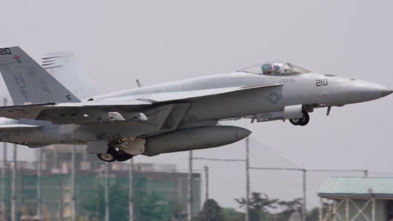NAF ATSUGI 2010 / 厚木基地 / 鮫グチMACE と VK F/A-18D