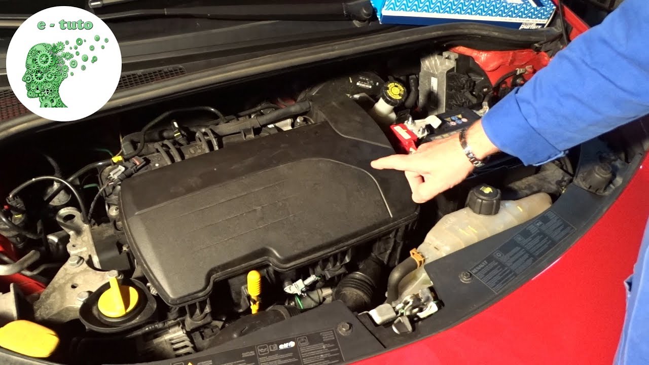 Changer filtre à air Clio 3 1.2 16v 75ch.