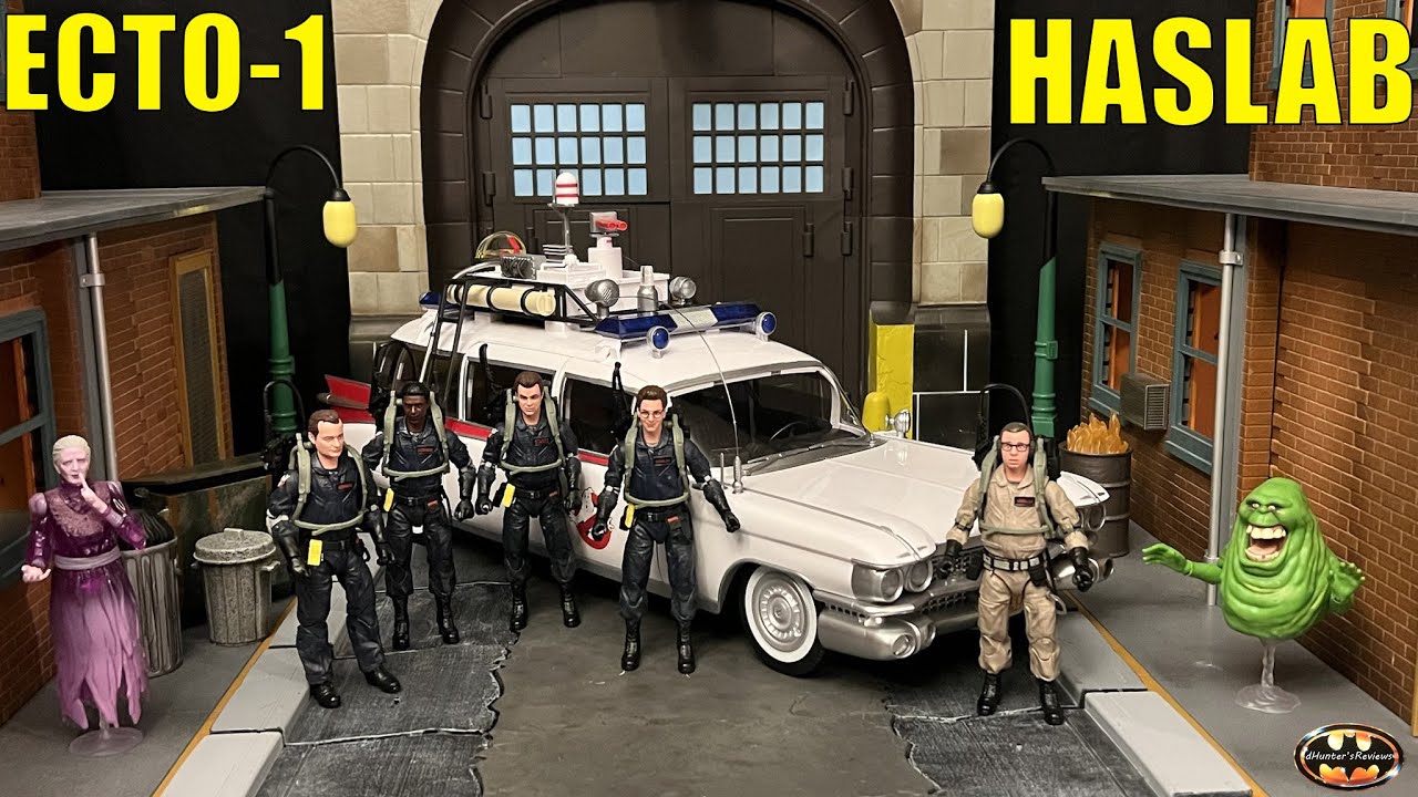 Набор Hasbro Ghostbuster Ecto-1 Ectomobile HasLab с 7 фигурками! Обзор и сравнение транспортных с...