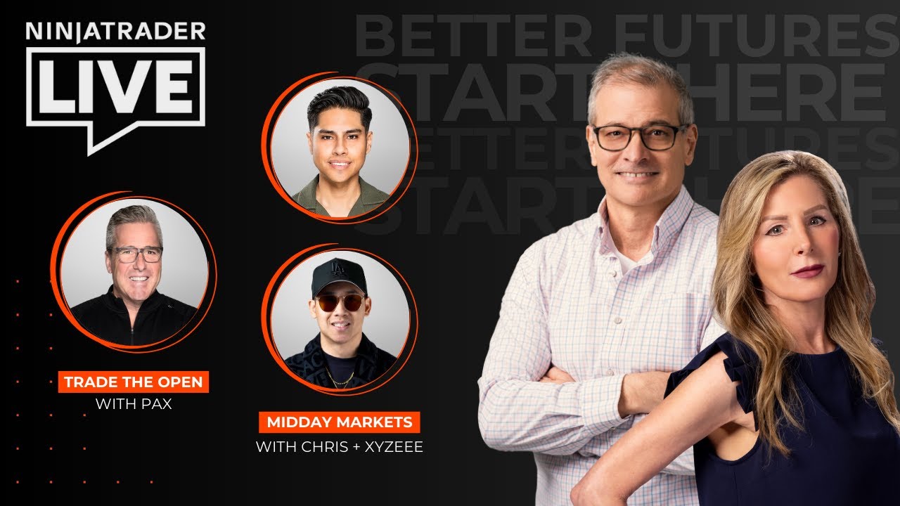 NinjaTrader Live | Futures Trading + Market Analysis w/ Pax, Blake Morrow, Chris + Xyzeee (11/21/25)