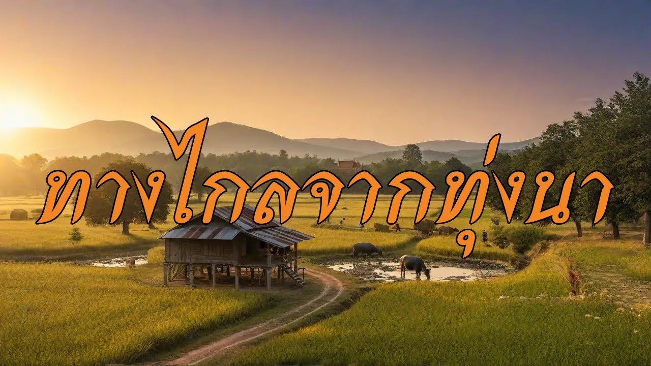 ทางไกลจากทุ่งนา เพลงเพื่อชีวิตฟังยาวๆ