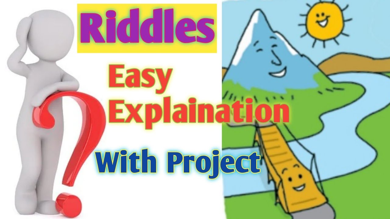 Riddles | Riddles Poem Std 4th | My English Book Four | Page no 76 | Unit 5 | Riddles Project