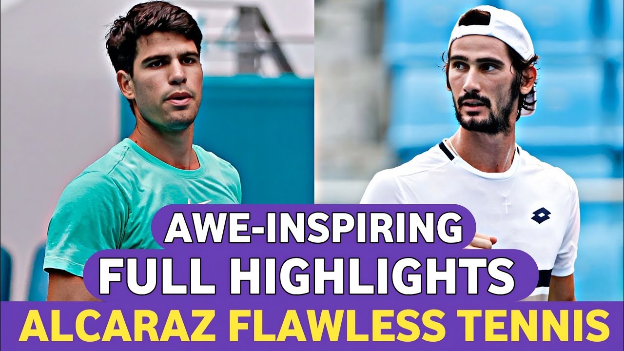 Carlos Alcaraz Flawless vs Lloyd Harris Awe Inspiring Tennis Highlights - Before Miami Open 2026