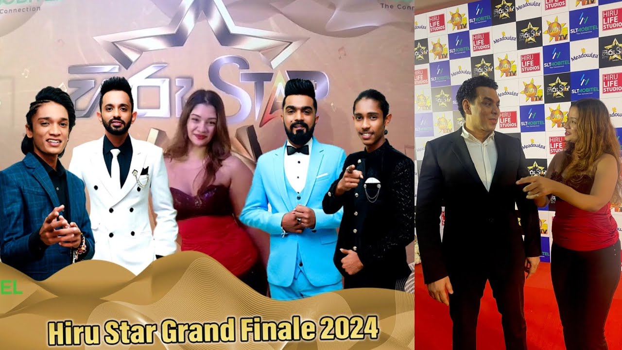 Hiru star season 4 ( GRAND FINALE)💛💙✨