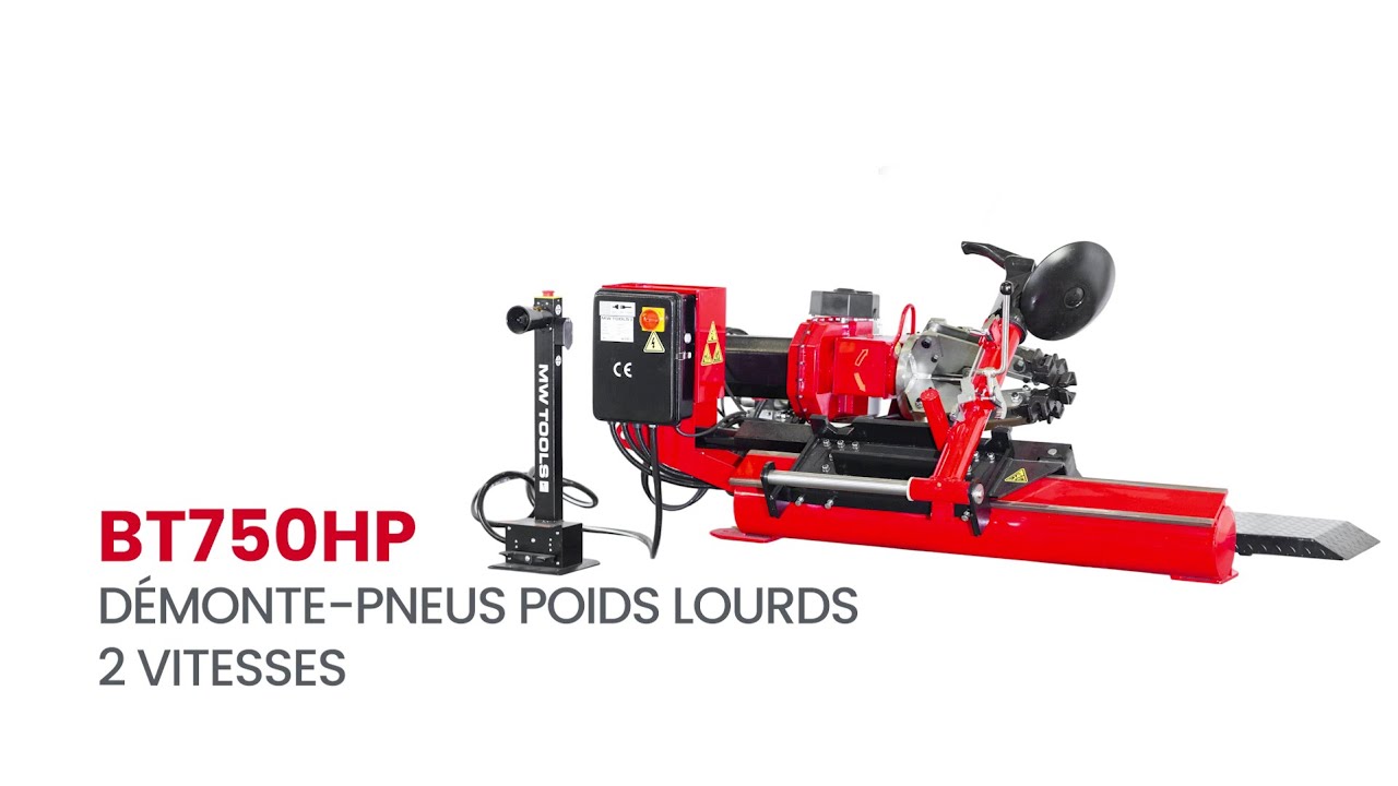 Démonte-pneus poids lourds 2 vitesses - MW Tools | Vynckier