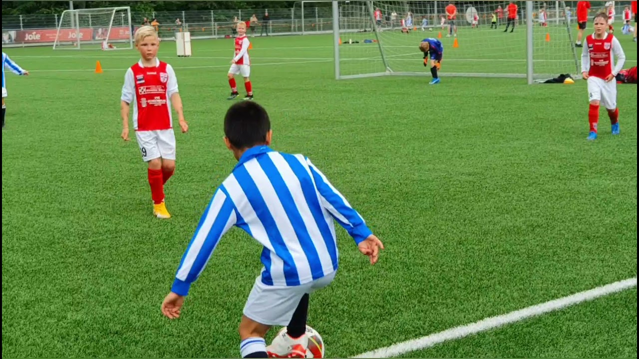 Finn 38 Voetbal Goals Tweebenig Juli + September 2021 UVS JO9-1 Competitie Hoofdklasse