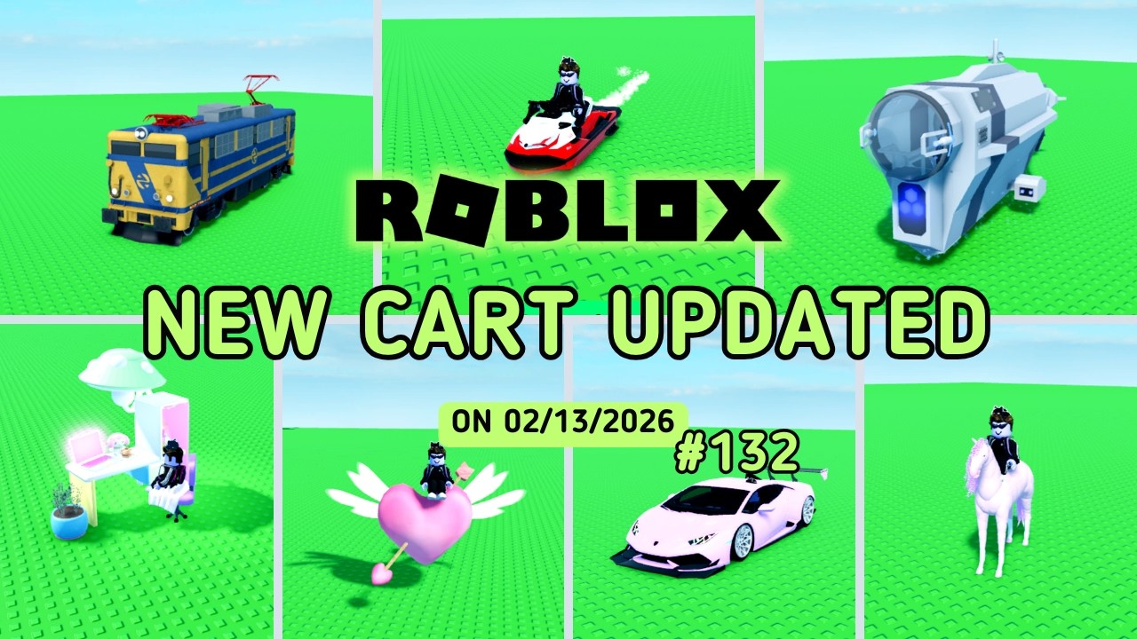 Roblox | Create a Cart Ride | New Carts Updated on 02/13/2026 #132