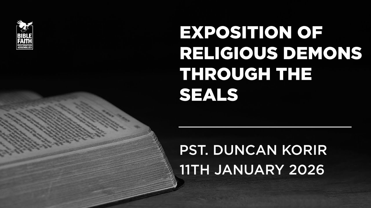 11/01/2026 // EXPOSITION  OF RELIGIOUS DEMONS THROUGH THE SEALS // Pst. Duncan Korir