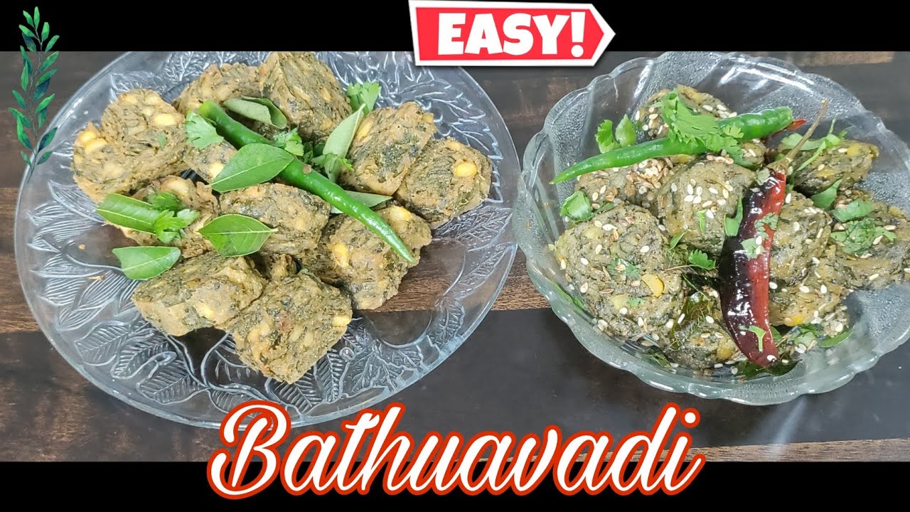 Bathua vadi|Winter special nashta|Bathua muthiya|healthy snacks|steamed recipe#easysnacks #recipe