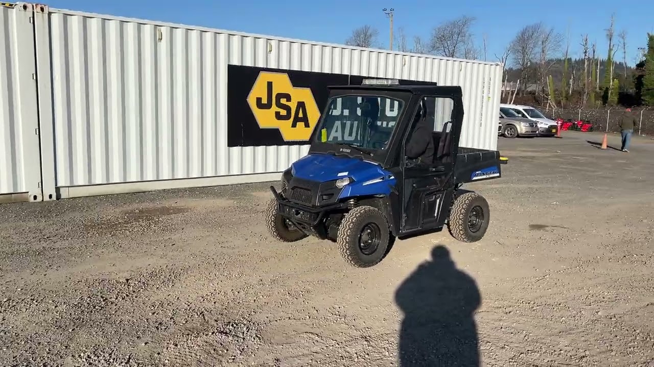 2011 Polaris Ranger EV 4X4 Utility Cart