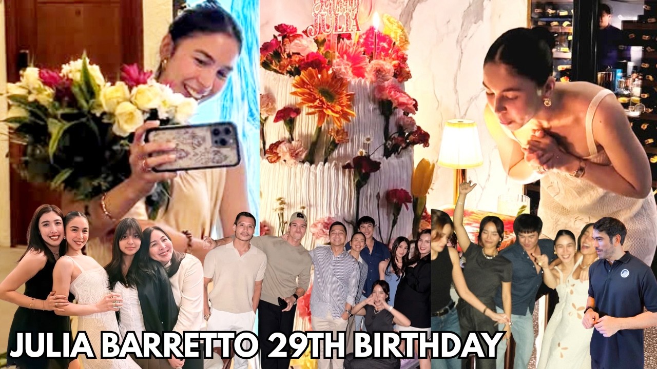 Julia Barretto 29th Birthday Mga Artistang Dumalo sa Party ni Julia Barretto