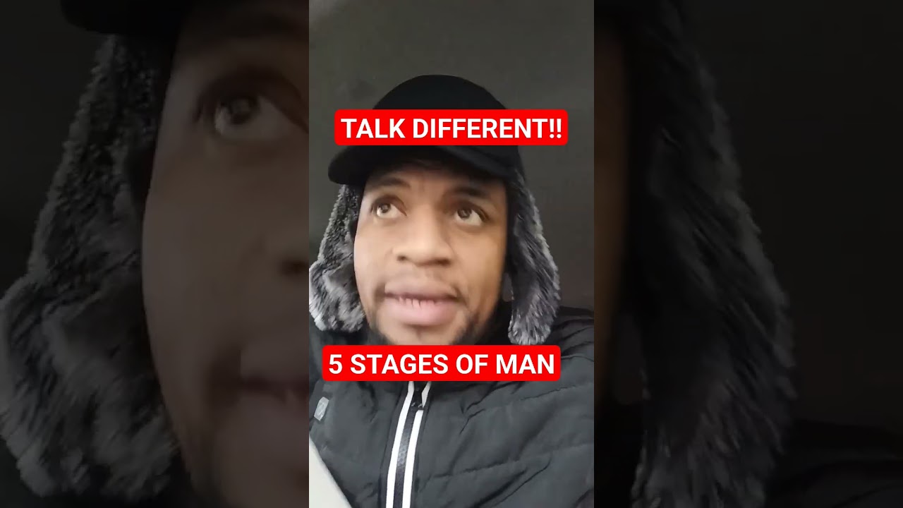5 STAGES OF A MAN! LET'S TALK ABOUT IT #reaction #shorts