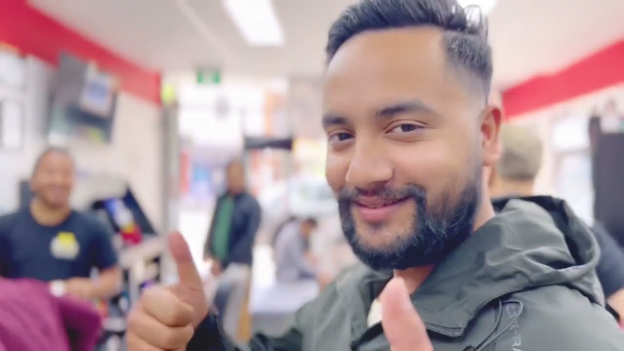 Nepalese barber shop in ROCKDALE Sydney Australia ft song “super raga by : Laure Ashish Rana ”