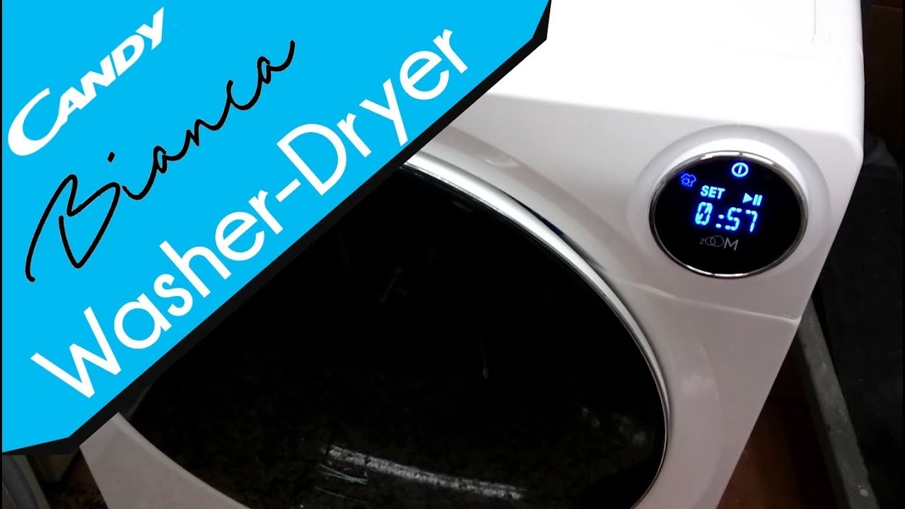 Candy Bianca BWD 596 PH3 washer dryer - Demonstration & Review