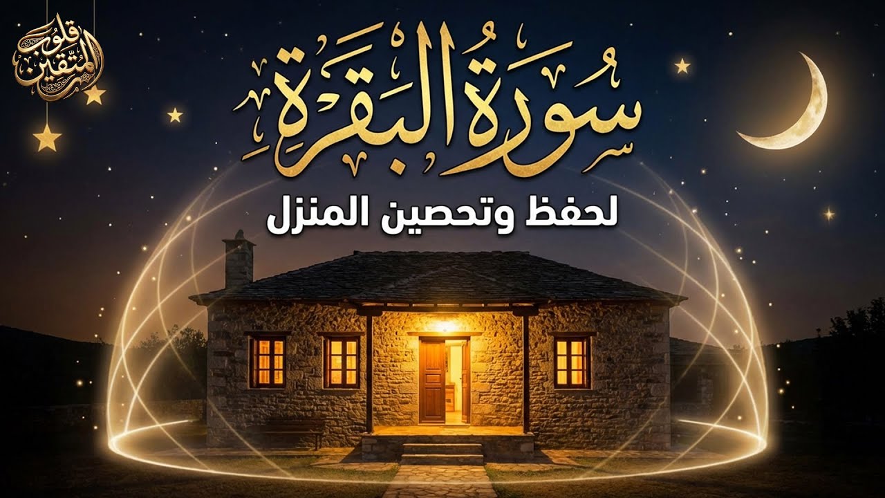 سورة البقرة لطرد الشياطين ولتحصين المنزل💚 بصوت هادئ ومريح جدا جدا 💚💤تلاوة هادئة للراحة النفسية