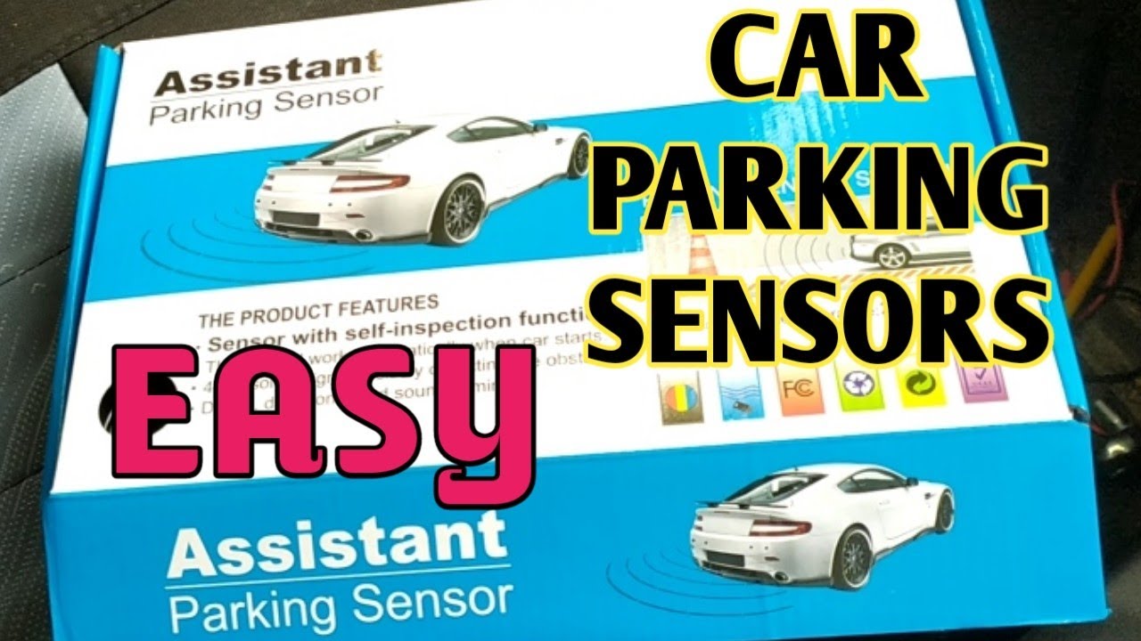 Car reverse parking sensor installation