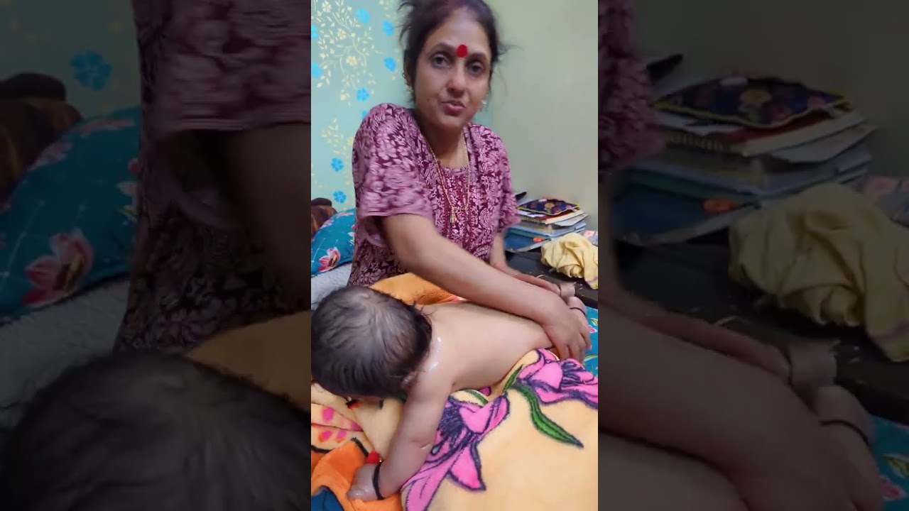 Roz subah ki malish | Dadi ka laad, pota ki muskaan 🌞👶#viral @Dadi_पोता11 