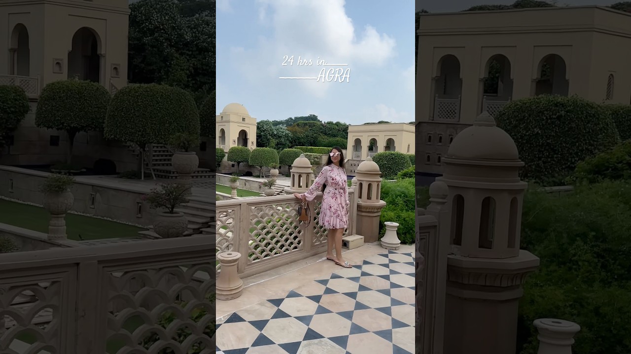 Inside Oberoi Amarvilas, the most expensive hotel in Agra #luxuryhotels #tajmahal #indiatravel #agra
