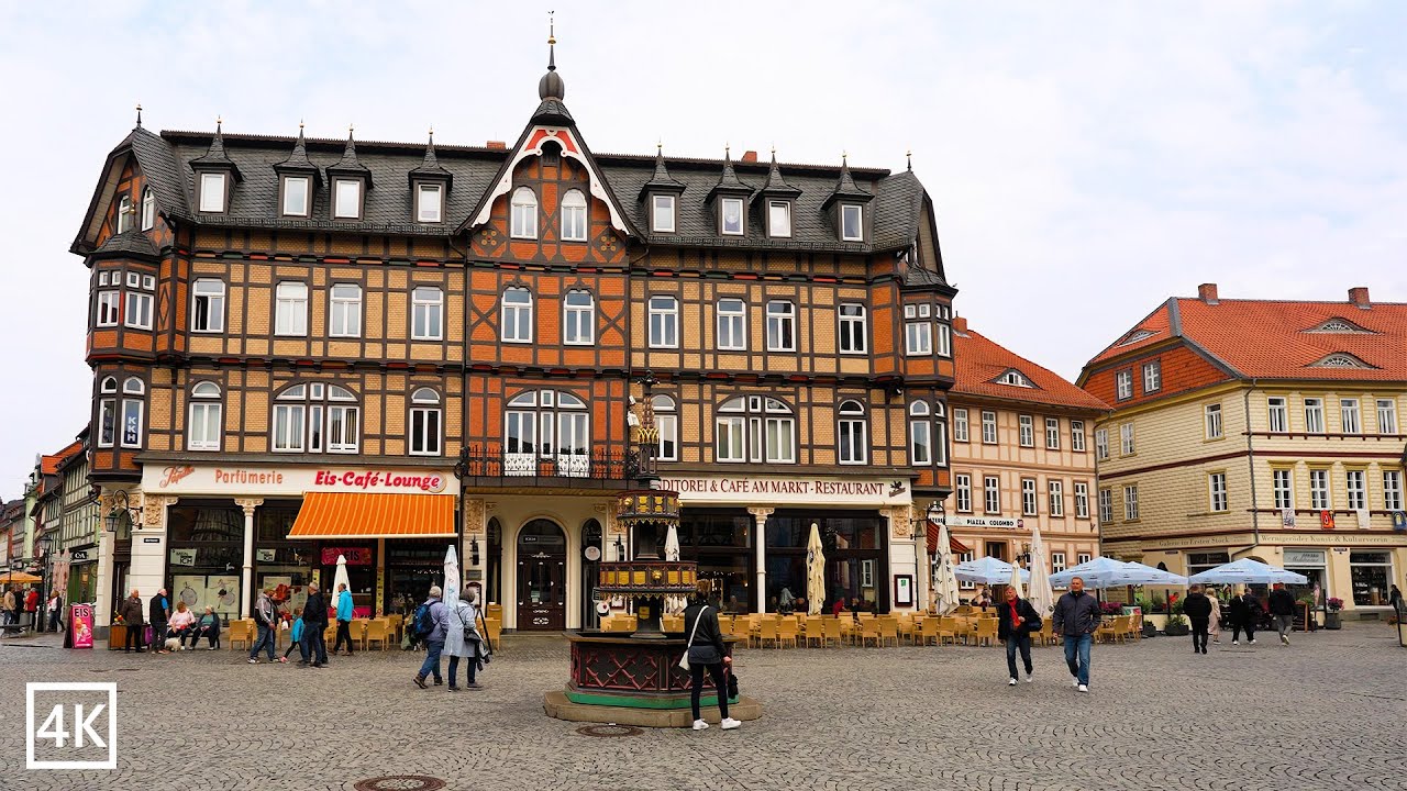 Wernigerode Germany Most Colorful Town | With A Fairy-Tale Charm 4K 60FPS