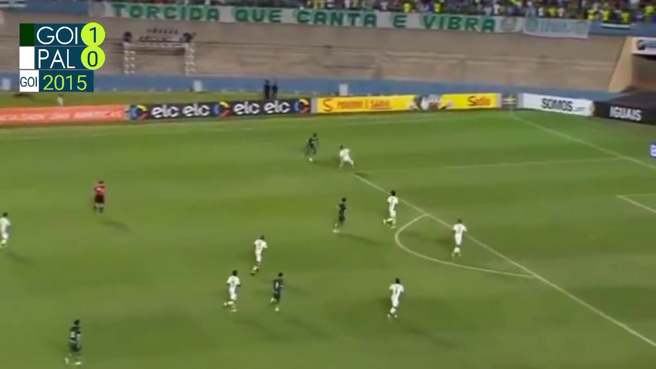 Gol e Hino do Goi&aacute;s - Globo SP