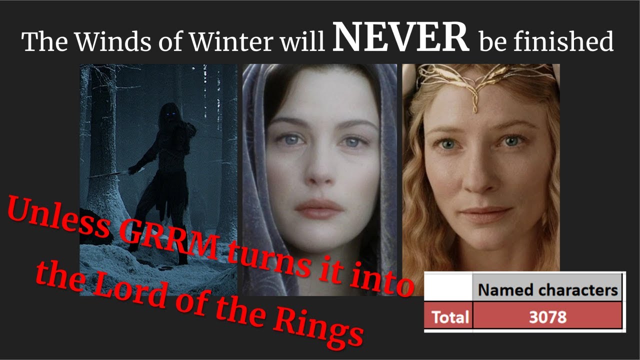 The ONLY way GRRM can still finish The Winds of Winter