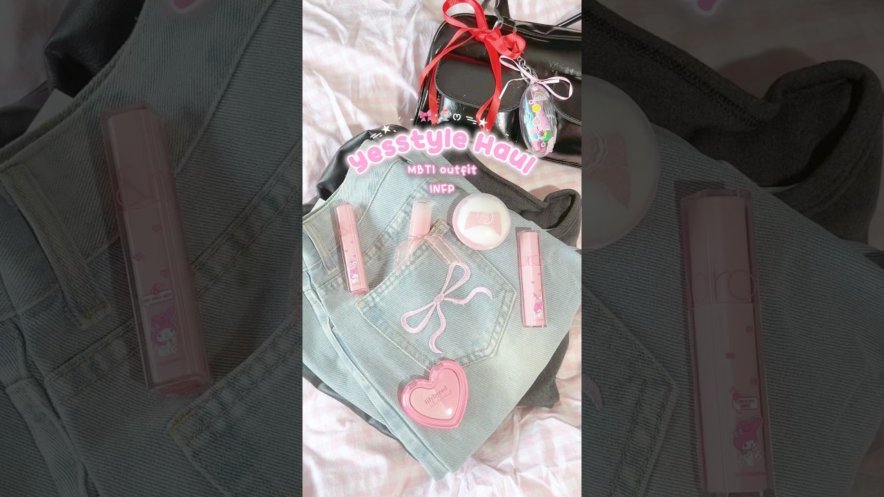 Yesstyle haul💗use reward code: POLAROID1 #yesstyle #ootd #outfitideas #kpop #kbeauty #coquette #fyp