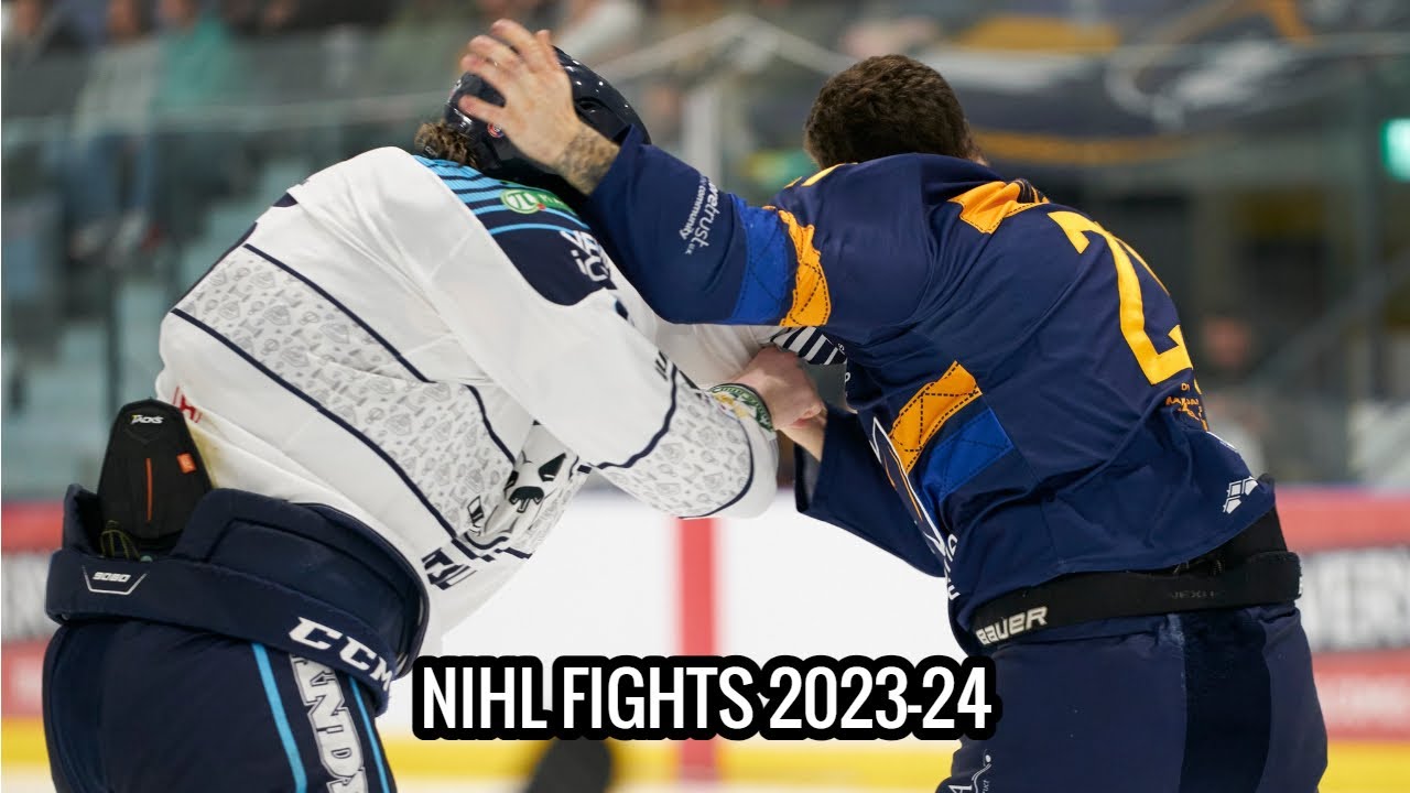 NIHL 2023-24 Fights (All Divisions)