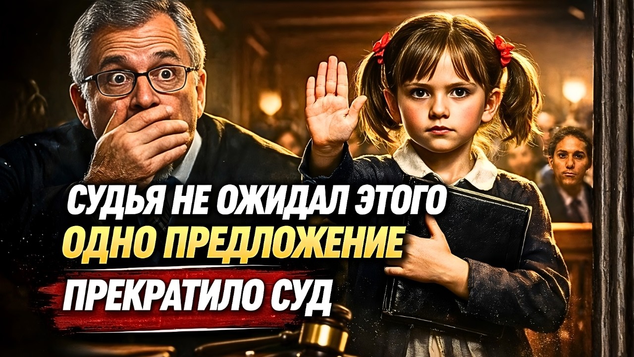Судья недооценил её — одно предложение изменило всё