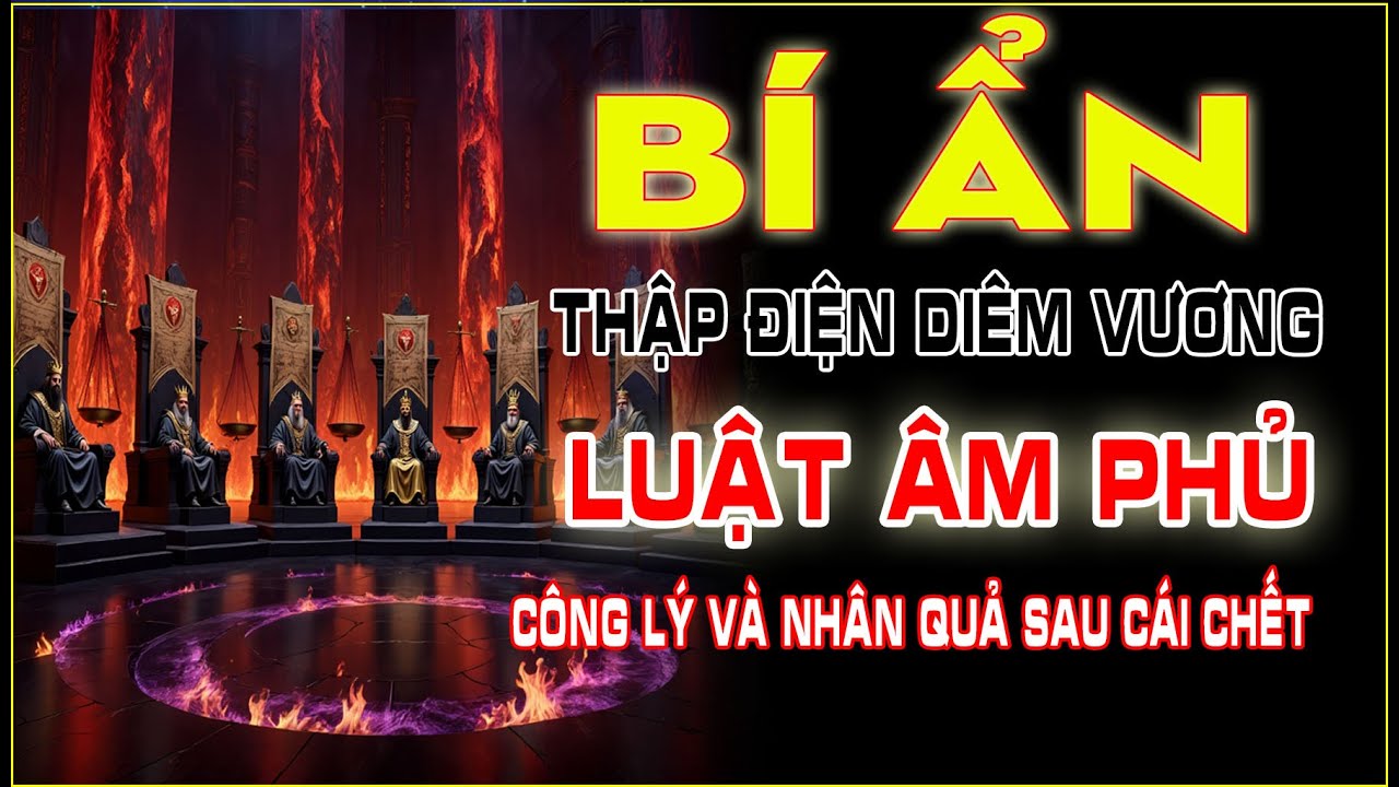 👹 Bí Ẩn: Thập Điện Diêm Vương  -  Âm Phủ Công Lý và Luật Nhân Quả Sau Cái Chết | Tái Sinh & Luân Hồi