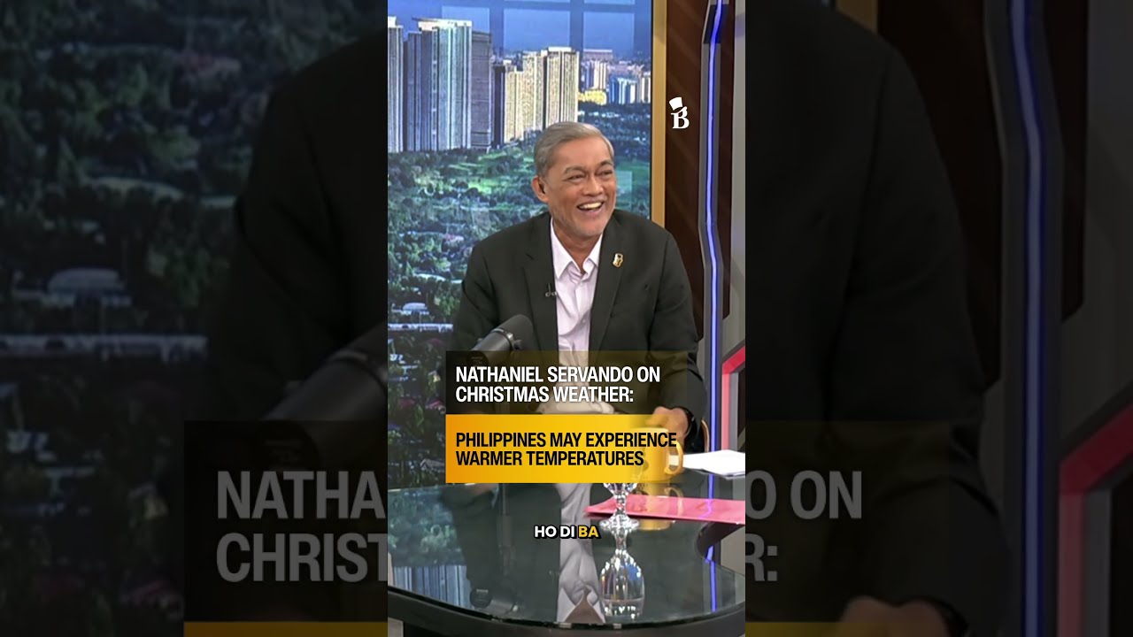 Nathaniel Servando says Christmas season may be warmer this year