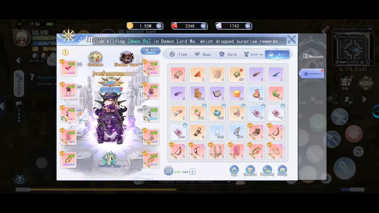 The Ragnarok Ranger/Windhawk (Dark Lord Hunt Tips)