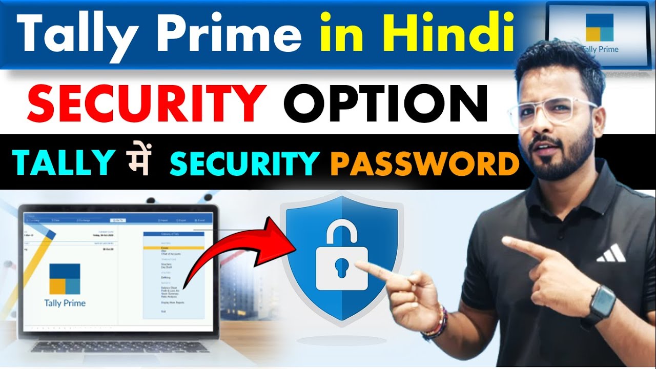 Tally Prime : How to set Password in Tally prime | Tally Prime Security #tallyprime
