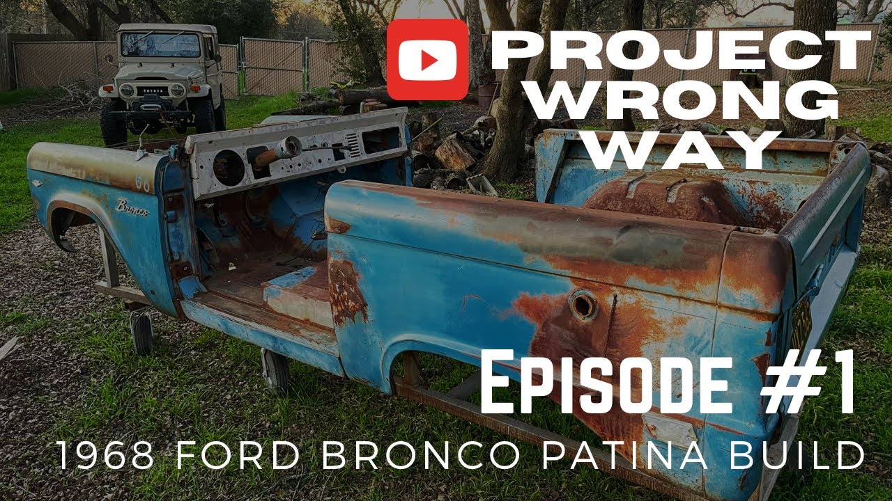 1968 Ford Bronco - Frame Up Patina Restoration, But Not By Choice. Tentative Build Run Down.