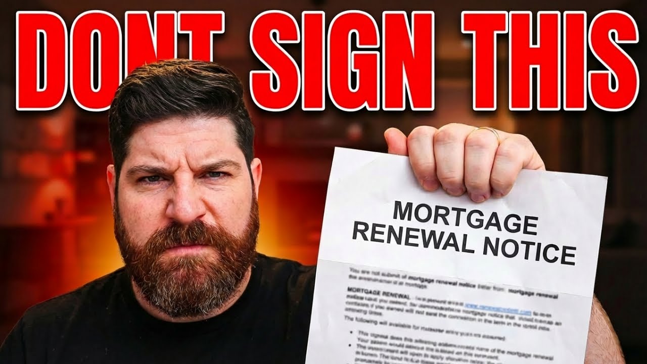 Your Bank's Mortgage Renewal Offer Is Costing You Thousands