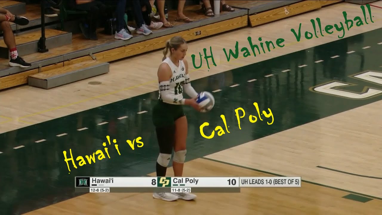 Hawaii Wahine Volleyball, Hawai'i vs Cal Poly,  Oct 14, 2023