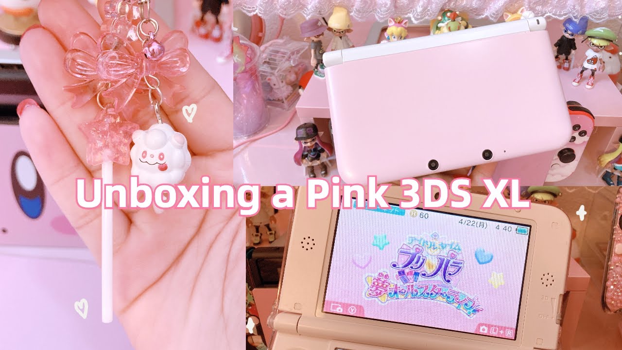 Nintendo 3DS XL Pink Unboxing 💕| 2024