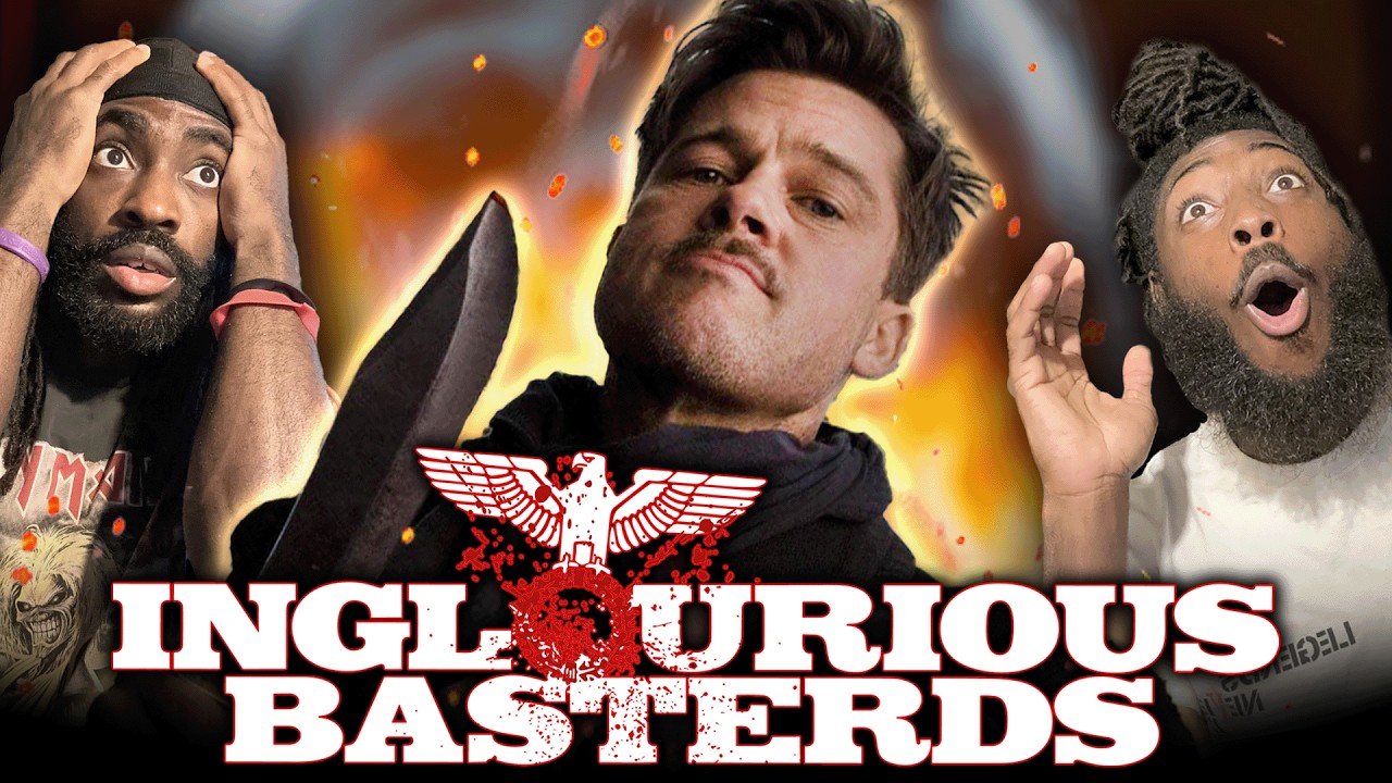 This Scene LEFT US SHOOK😳🔥| INGLOURIOUS BASTERDS (2009) Movie Reaction! | First Time Watching
