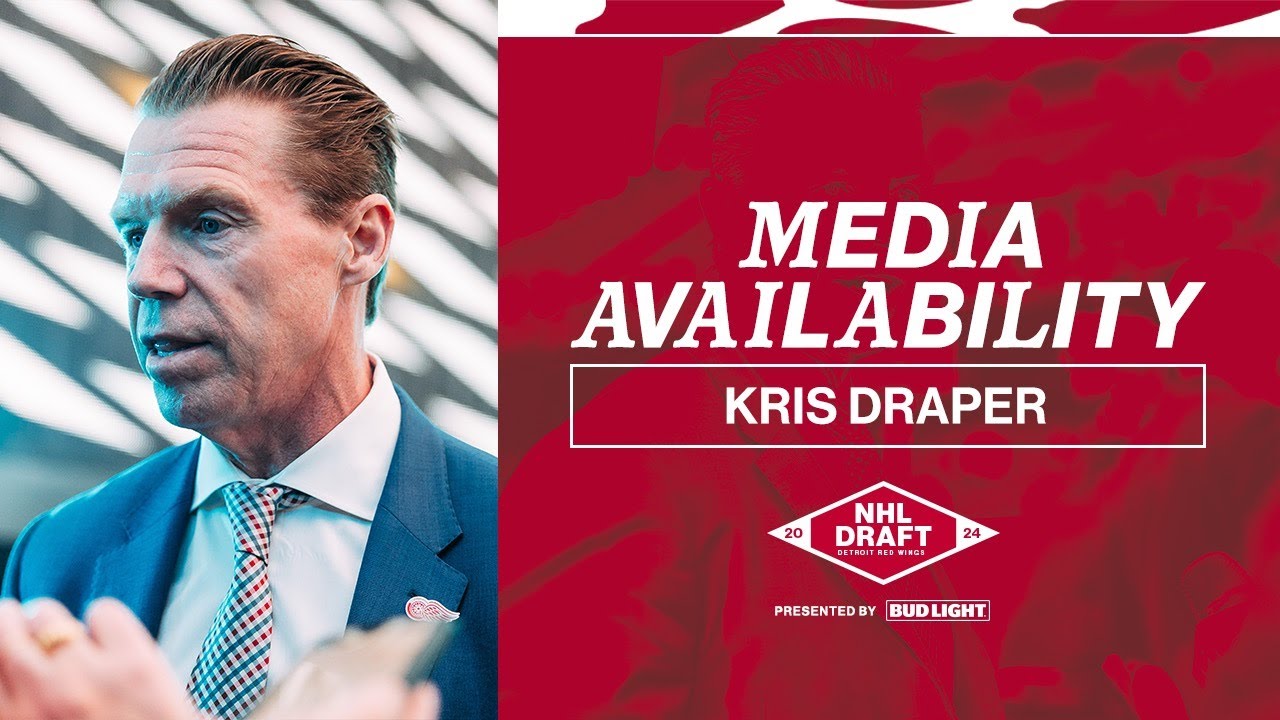 Kris Draper 2024 NHL Draft Day 1 | June 28, 2024