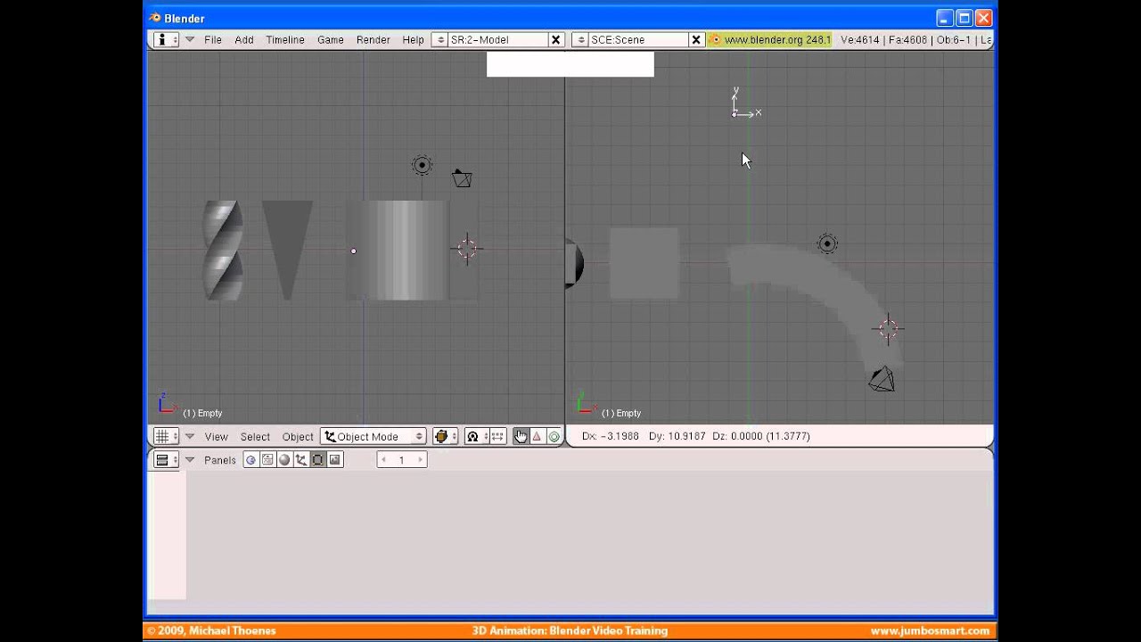 Blender Modifier SimpleDeform