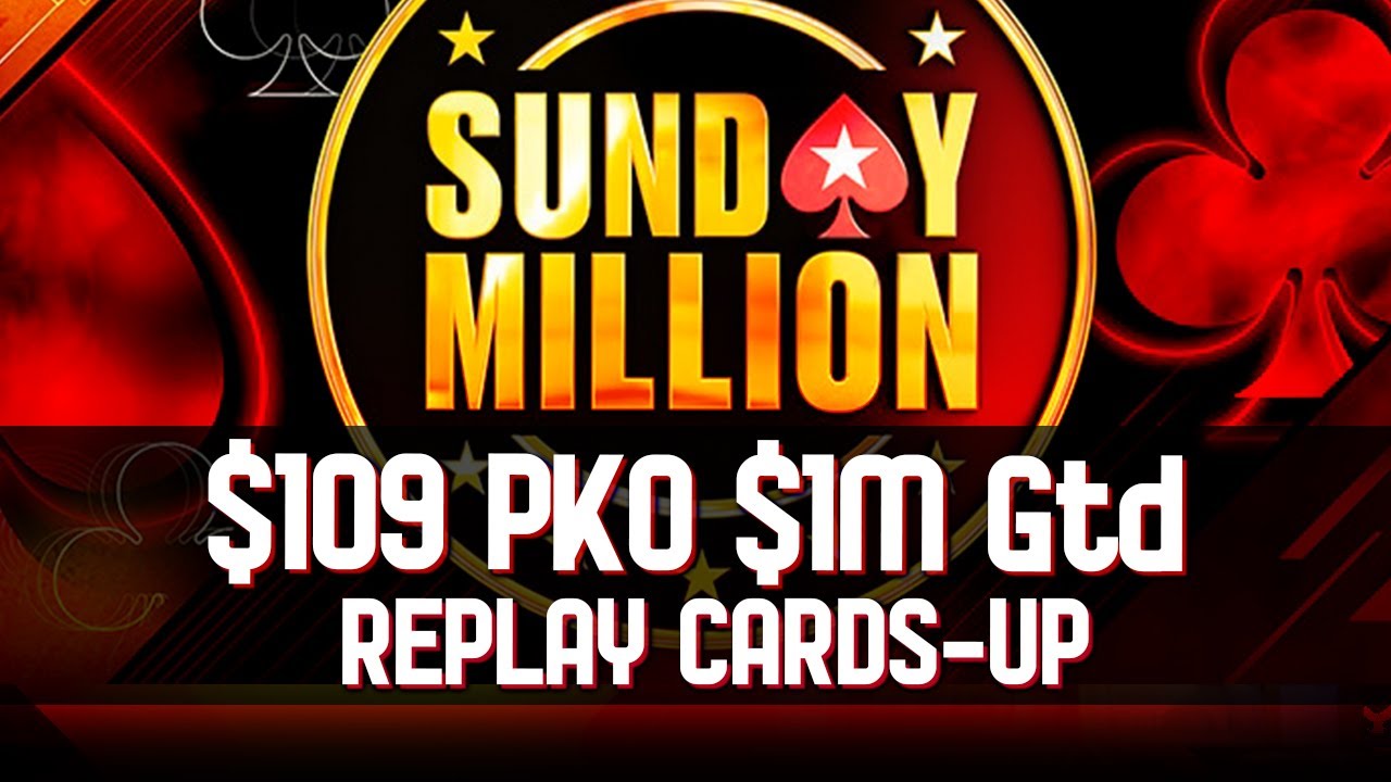 $109 Sunday Million PKO JEKAAA7 | Cabeca Rush | Plan_Trap $1M Gtd