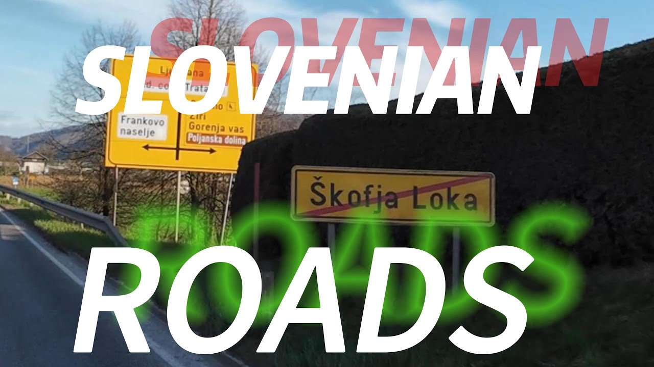 SLOVenian ROADS  ŠKOFJA LOKA to MEDVODE On My BMW R 1200 RT 4K #motorcycletrip  #travel #slovenia