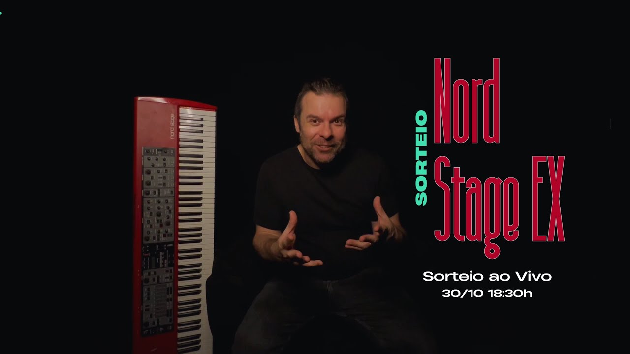 Sorteio ao Vivo do Nord Stage EX 88 teclas