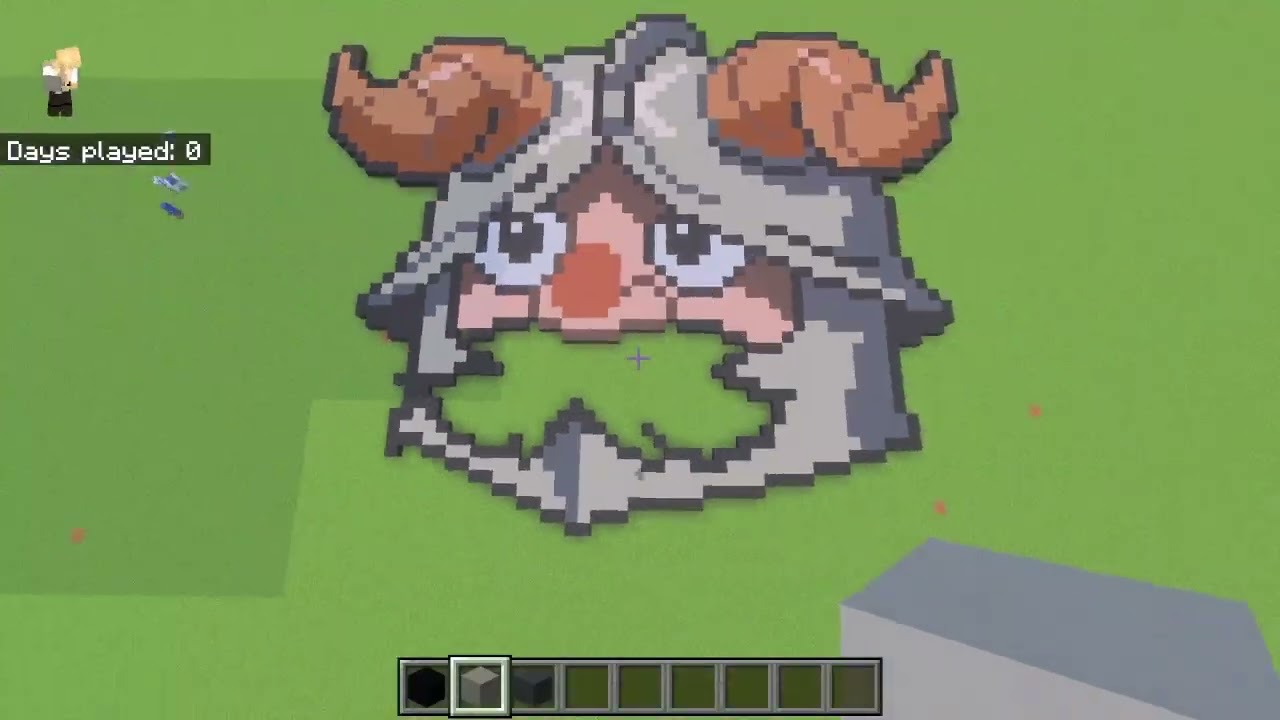 Senshi Pixal Art Speed Build